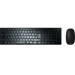 W5000 Almanca Kablsouz Klavye-Mouse Set Siyah (W5000-Ger-Syh)