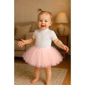 Pudra Kız Bebek Prenses Doğum Günü Tütü Etek