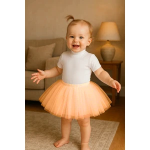 Somon Kız Bebek Prenses Doğum Günü Tütü Etek