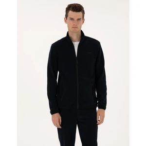 Pierre Cardin Erkek Lacivert Regular Fit Polar Hırka 50314014-VR033