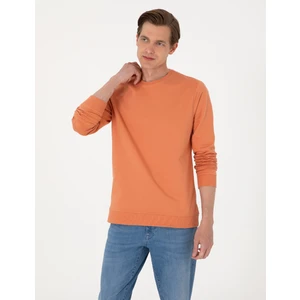 Pierre Cardin Erkek Somon 2 Iplik Regular Fit Bisiklet Yaka Basic Sweatshirt 50314054-VR047