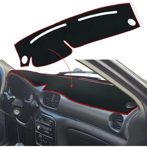 Tusba Market Hyundai Accent Yumurta Kasa Nakışlı Ön Göğüs Torpido Kaplama Koruma Halısı (1996-2000)