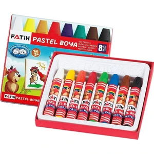 Pastel Boya 8 Renk Çocuklar İçin Eğlenceli Sanat Araçları 8 Parça