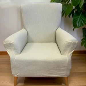 Koltuk Örtüsü Koltuk Kılıfı Streç Lastikli Esnek Yıkanabilir Pamuklu Jakarlı Desen Tekli(Tek Adet)