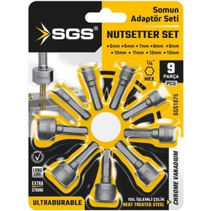 1875 Somun Adaptör Seti 9 Parça