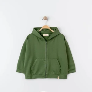 Oversıze Eşofman Theme Kapşonlu Fermuarlı Sweat