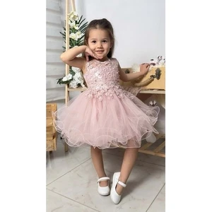 Incili Kız Çocuk Daisy Elbise MNK0585