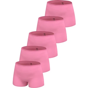 Premium 5’li Kız Çocuk Boxer - Hediye Kutulu, Pamuklu Kumaş, Ultra Yumuşak, Esnek Kalıp, Etiketsiz Tasarım, Kaliteli Ince Bel Lastik Tayt