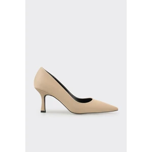 Bej Kadın Stiletto