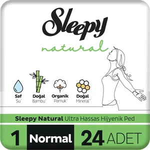 Natural Ultra Hassas Hijyenik Ped Normal 24 Adet Ped