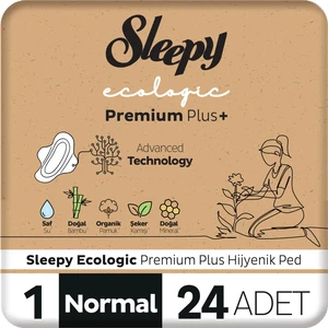 Ecologic Premium Plus Hijyenik Ped Normal 24 Adet Ped
