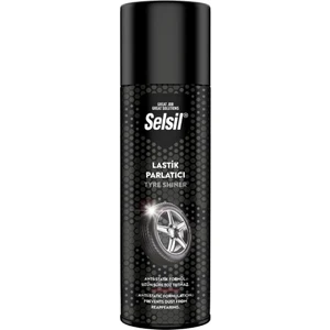 Selsil Oto - Araç Lastik Parlatıcı - Temizleyici Sprey 500ML (4764)
