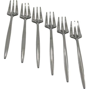 6PCS METAL TATLI ÇATAL (3791)