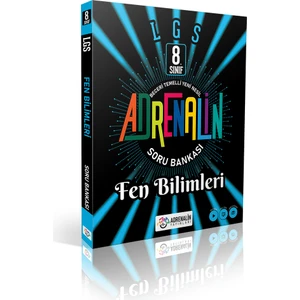 Adrenalin Yayınları 8. Sınıf Adrenalin Fen Bilimleri Soru Bankası Adrenalin Yayınları