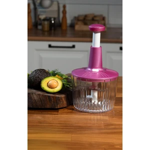 Solingen 3 Bıçaklı Manuel Doğrayıcı El Rondosu El Blenderi El Basmalı Rondo