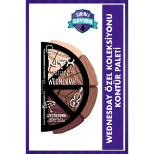 Wednesday Özel Koleksiyonu 4'lü Kontür Paleti