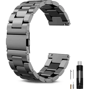 Huawei Watch 3 Gt Gt2 GT2E Gt3 Gt4 Gt 5 Pro Se Elite 46MM Uyumlu 22MM Metal Paslanmaz Çelik Kordon