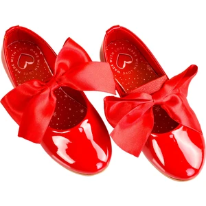 Kız Çocuk Fiyonklu Babet Ayakkabı