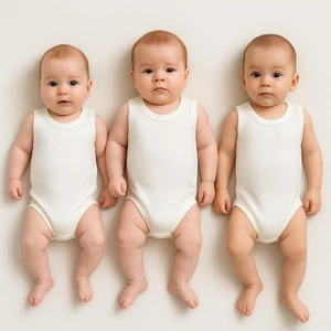 Yenidoğan Bebek Çocuk 3 Parça Body Zıbın Set