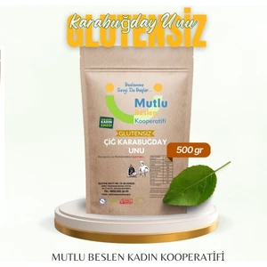 Mutlu Beslen Kooperatifi Çiğ Karabuğday Unu Glutensiz 500 GR