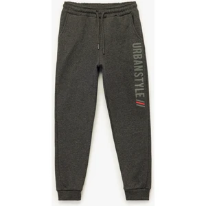 Şardonlu Cep Detaylı Baskılı Jogger Eşofman Altı