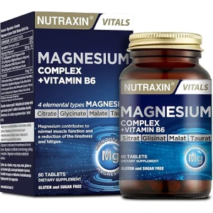 Magnezyum Complex+ Vitamin B6 60 Tablet
