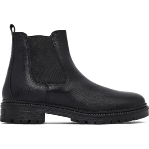 Kadın Siyah Deri Chelsea Bot 25WFD4105FT