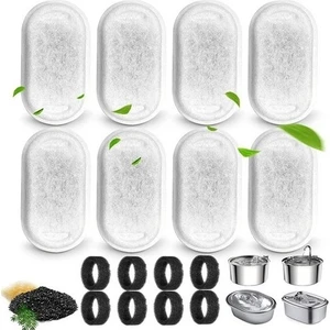Mensch 8 Takım Otomatik Pet Su Sebili Filtre (Yurt Dışından)