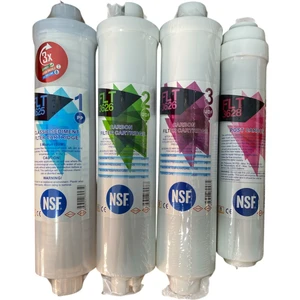 Su Arıtma Filtresi Kapalı Kasa Nsf Onaylı Premium 4 Aşamalı Filtre Seti