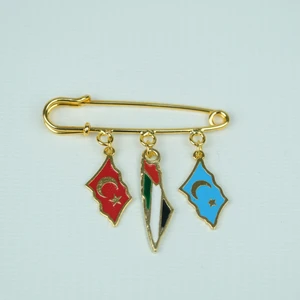 Kardeşlik Yaka Iğnesi Büyük Boy