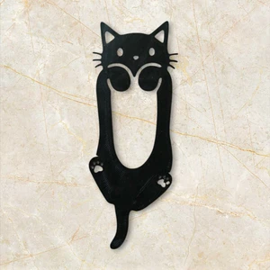 Meraklı Kedi Figürlü Ayraç