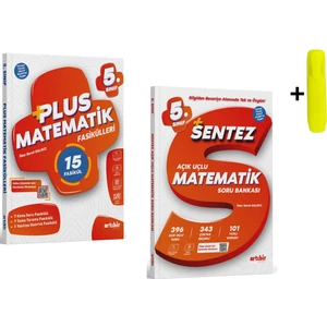 Artıbir Yayınları 5.sınıf Plus Matematik 15 Fasikül ve Sentez Soru Bankası