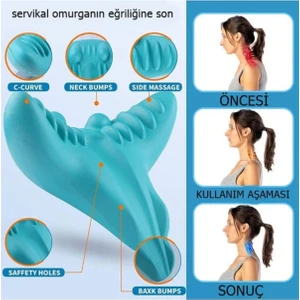 Boyun Hörgücü ve Kamburluk Önleyen Ortopedik Yastık | Dik Duruş, Sağlıklı Omurga ve Rahat Uyku Desteği
