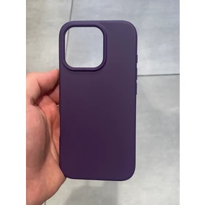 Iphone 16 Pro Uyumlu Içi Kadife Silikon Lansman Kılıf