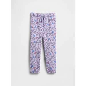Kız Bebek Mor Gap Relaxed Gap Logo Pull-On Jogger