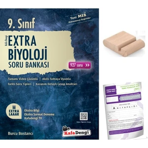 9. Sınıf Biyoloji Extra Soru Bankası - Yeni Müfredat+Telefon Tutucu+Deneme