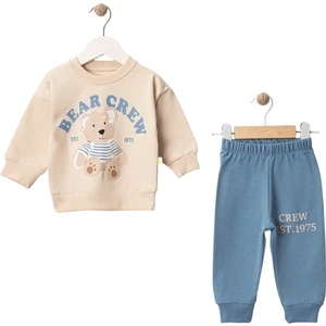 Bear Crew Ikili Erkek Bebek Takım