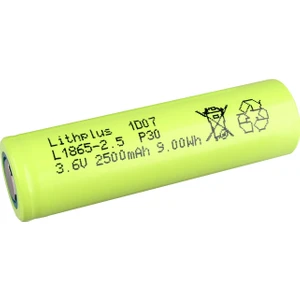Lithplus L1865-2.5 Li-Ion Pil (Yenilenmiş) – 2450MAH, 3.6 V