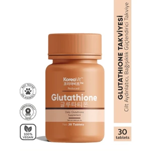 Glutatyon Takviye Edici Gıda 30 Tablet – Antioksidan & Bağışıklık Destekleyici