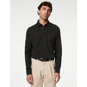 Marks & Spencer Regular Fit Uzun Kollu Polo T-Shirt