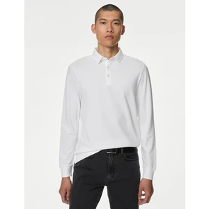 Marks & Spencer Regular Fit Uzun Kollu Polo T-Shirt