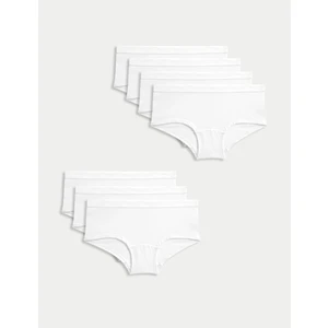 Marks & Spencer Saf Pamuklu 7'li Brief Külot (5-16 Yaş)