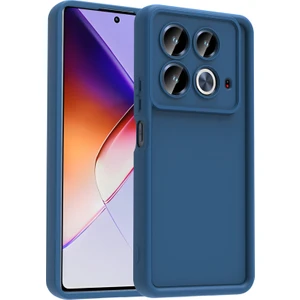 Infinix Note 40 4g Kılıf Esnek ve Yumuşak Dokulu Telefonu Çizmeyen Soft Silikon Kapak Royal Case/ananas