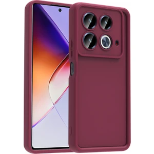 Infinix Note 40 4g Kılıf Esnek ve Yumuşak Dokulu Telefonu Çizmeyen Soft Silikon Kapak Royal Case/ananas