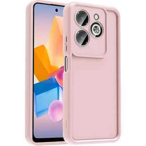 Infinix Hot 40i Kılıf Esnek ve Yumuşak Dokulu Telefonu Çizmeyen Soft Silikon Kapak Royal Case/ananas