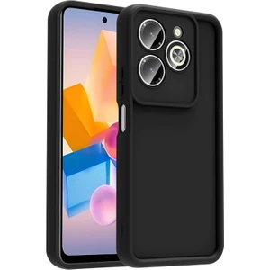 Infinix Hot 40i Kılıf Esnek ve Yumuşak Dokulu Telefonu Çizmeyen Soft Silikon Kapak Royal Case/ananas