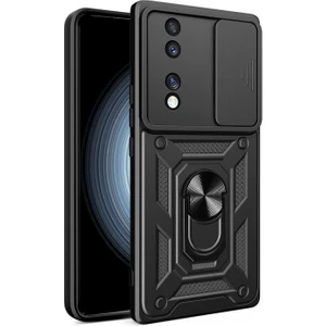 Honor 70 Kılıf Tam Koruma Sağlayan Çift Katmanlı Sert Tank Kapak Ryc/sürgülü