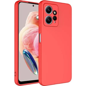 Redmi Note 12 4g Kılıf Içi Telefonu Çizmeyen Kadife Kaplı Dışı Soft Yapılı Esnek Lansman Kapak Ryc/mara