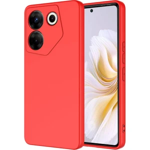 Tecno Camon 20 Pro 5g Kılıf Içi Telefonu Çizmeyen Kadife Kaplı Dışı Soft Yapılı Esnek Lansman Kapak Ryc/mara