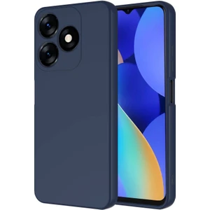 Tecno Spark 10 4g Kılıf Içi Telefonu Çizmeyen Kadife Kaplı Dışı Soft Yapılı Esnek Lansman Kapak Ryc/mara